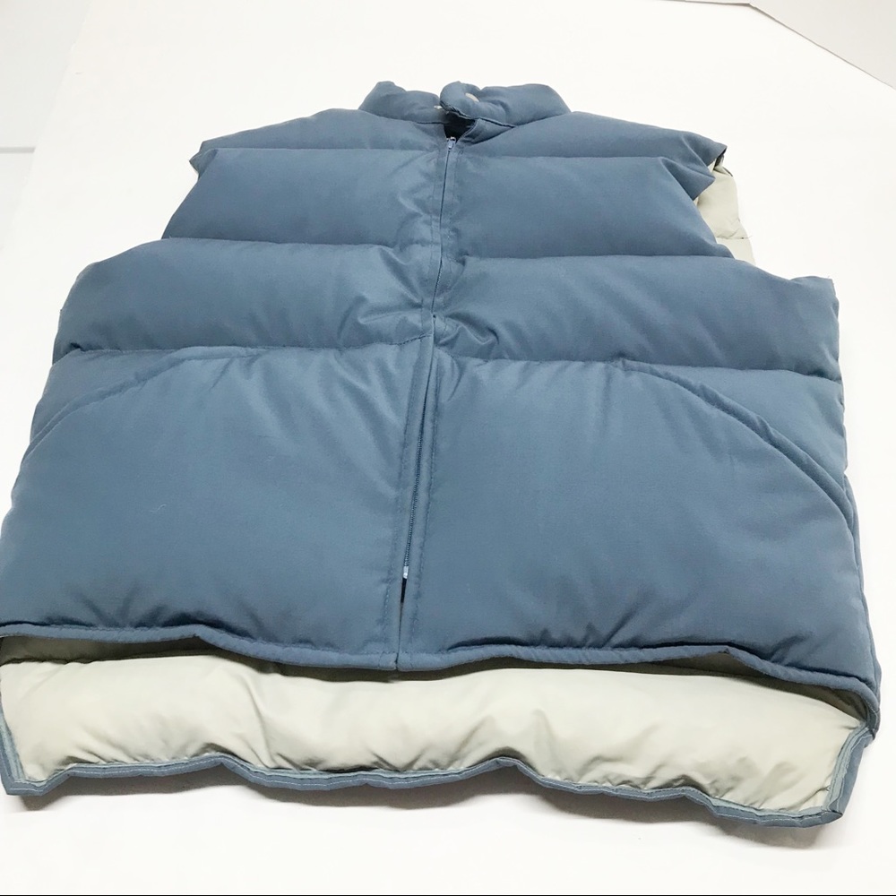 Men's Blue Puffer Vest